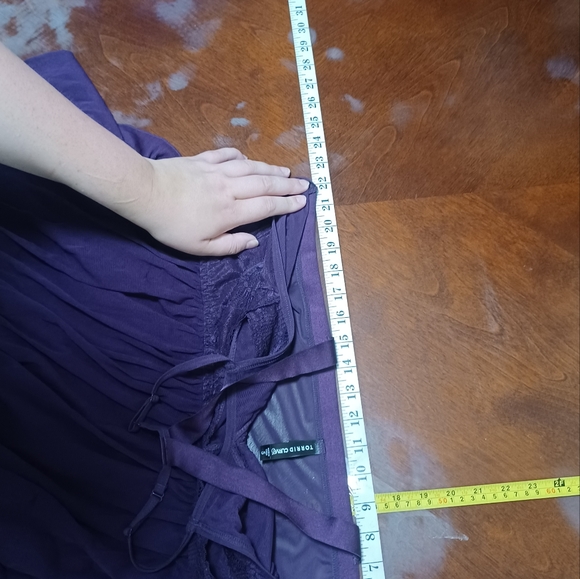 Torrid Purple Babydoll Style Sleepwear Lingerie Size 5X - Picture 8 of 9